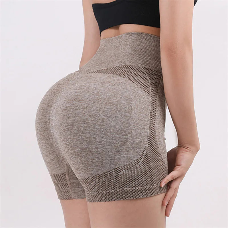 Short fitness taille haute – Femme