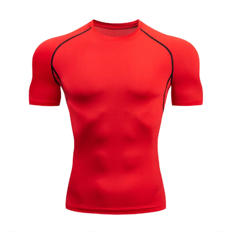 T-shirt de compression manches courtes homme