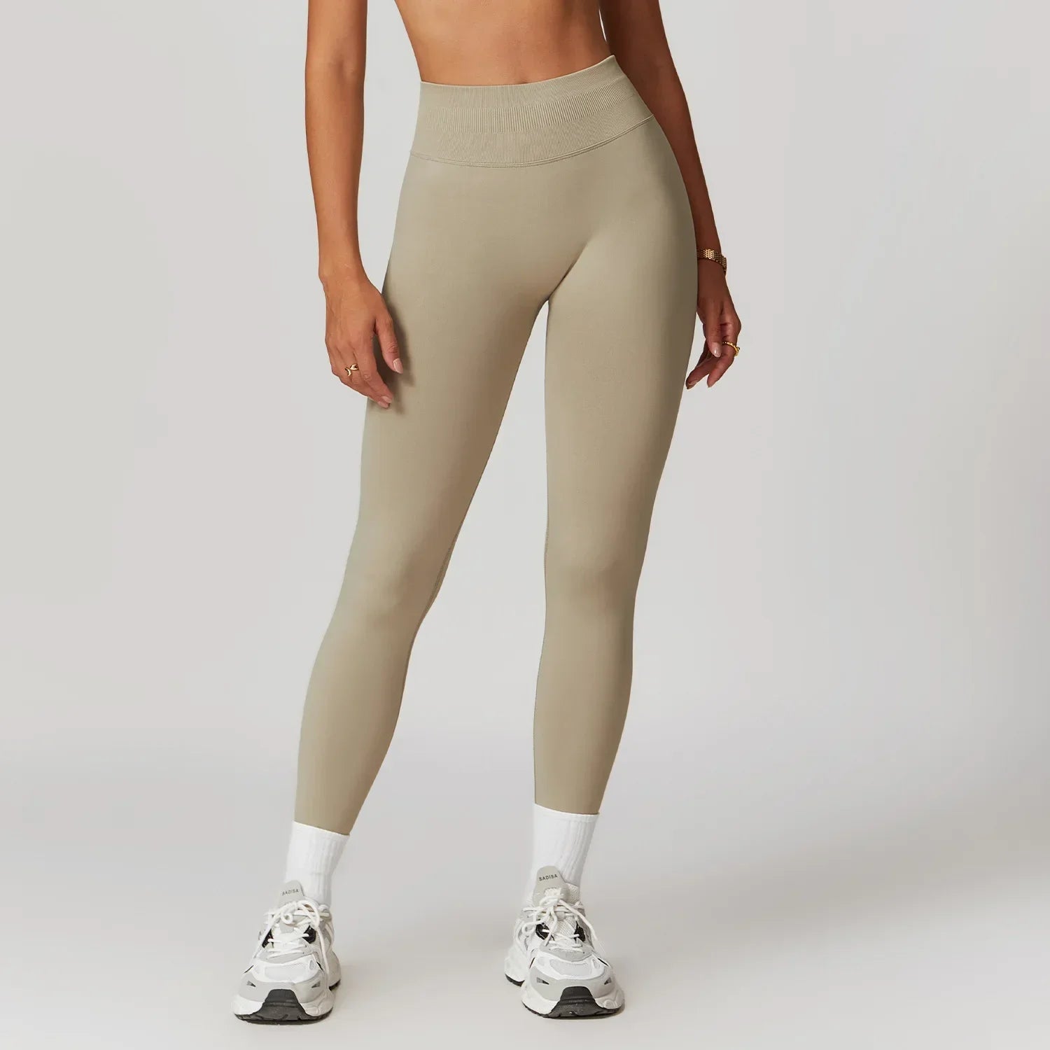Legging yoga gainant pêche – femme