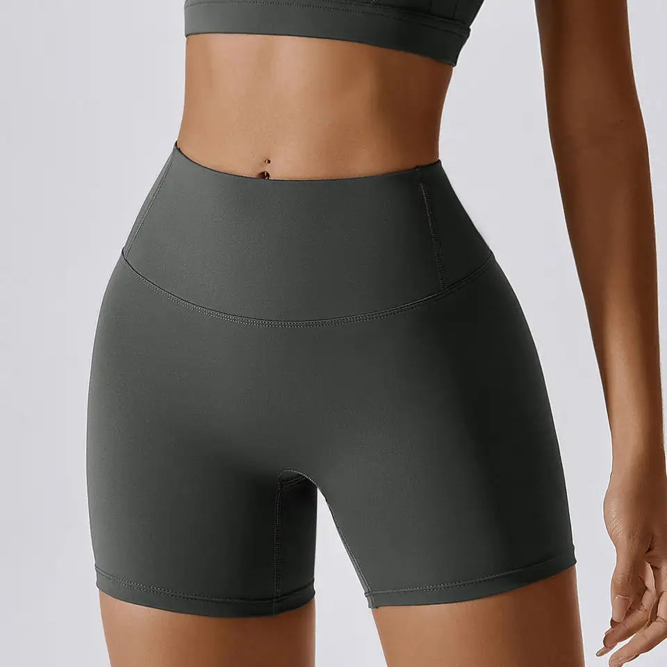 Ensemble vêtements de fitness gainant 4 pièces – Tenue sport femme