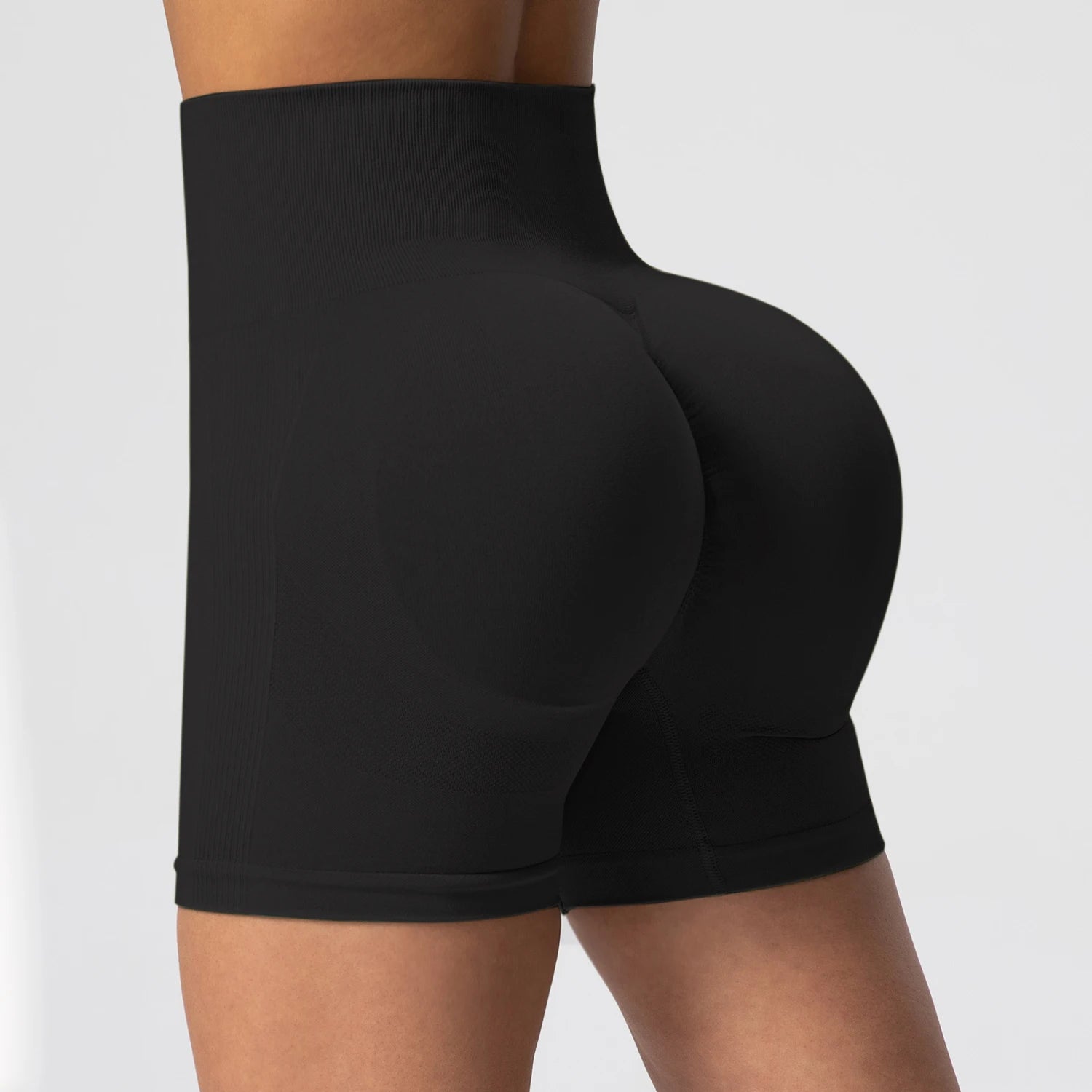 Short de cyclisme taille haute femme