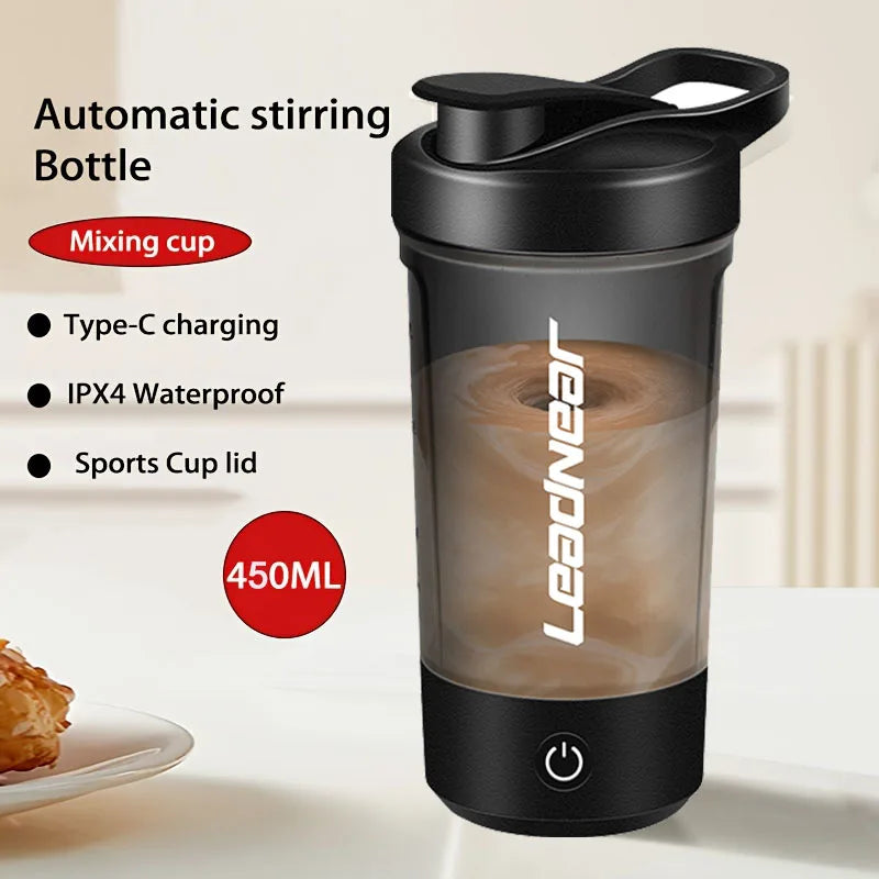 Gourde rechargeable sans BPA pour whey et cocktails