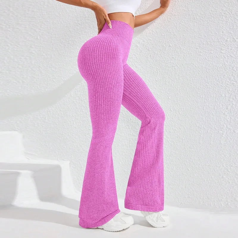 ELITE 2.0 – Pantalon fitness évasé taille haute