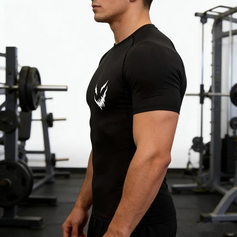 T-shirt de compression running homme