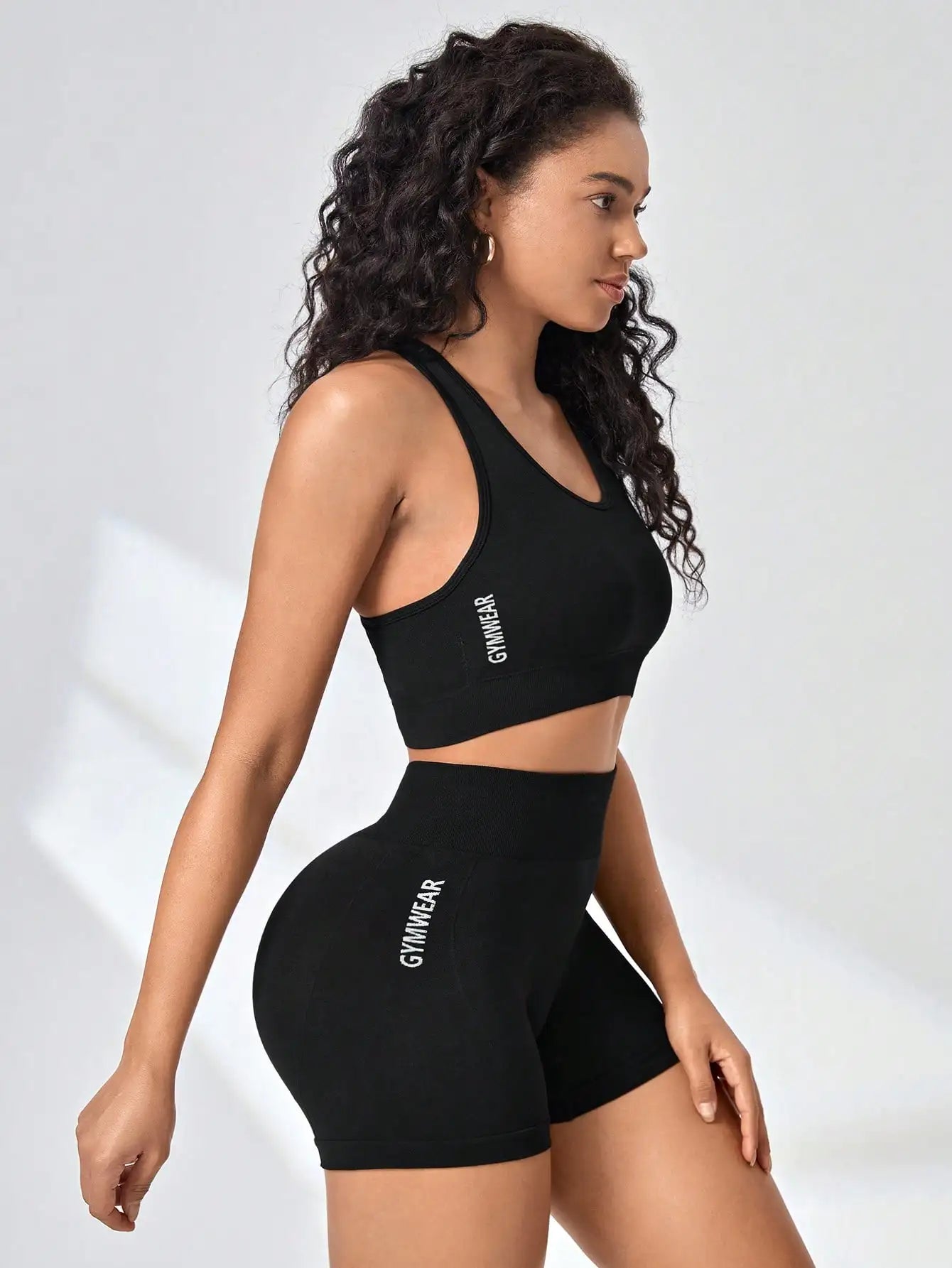 Ensemble fitness femme sans couture