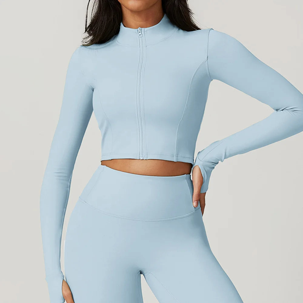 Ensemble vêtements de fitness gainant 4 pièces – Tenue sport femme