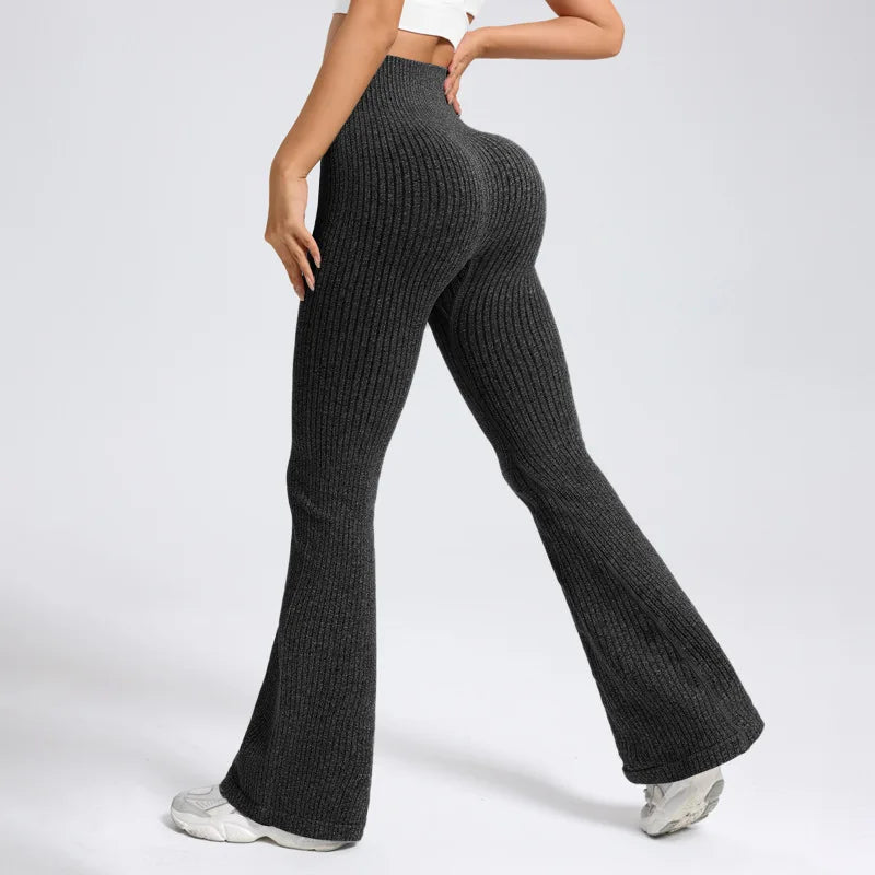ELITE 2.0 – Pantalon fitness évasé taille haute