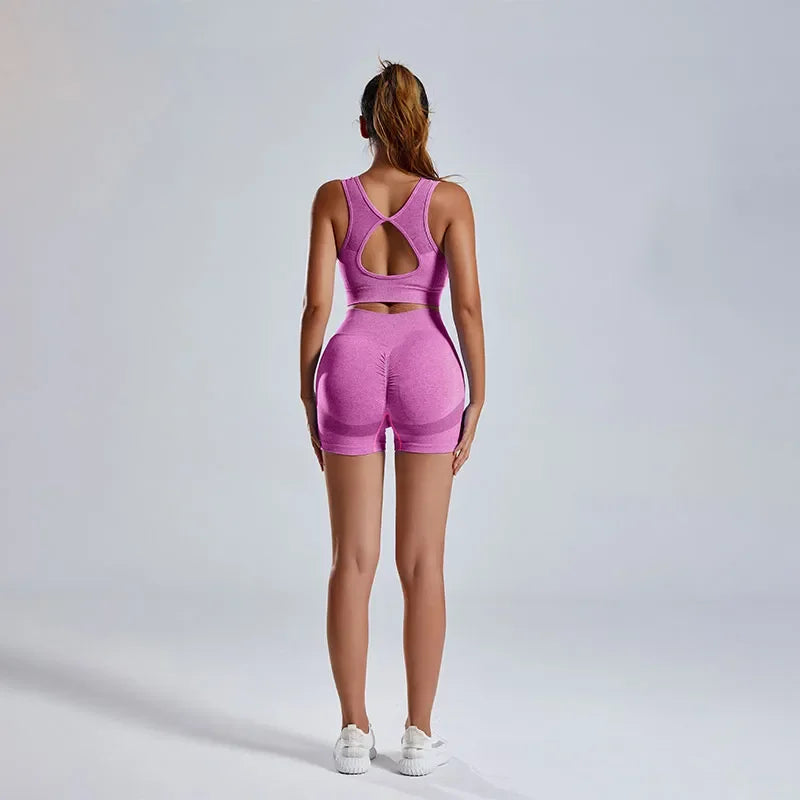 Ensemble fitness 2 pièces d – Femme