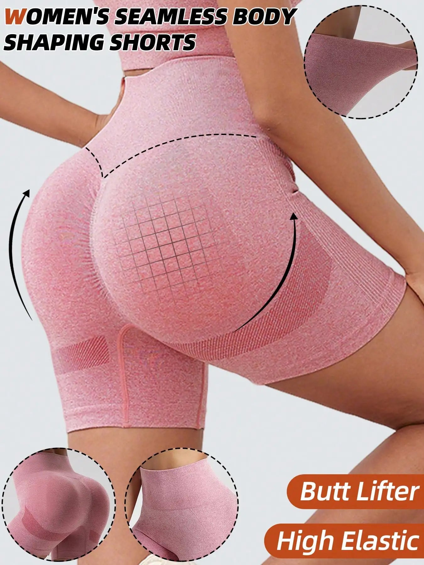 Short de cyclisme taille haute femme