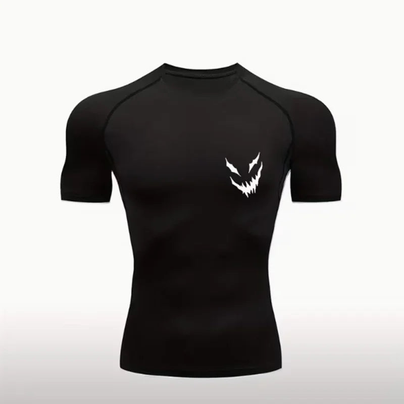 T-shirt de compression running homme