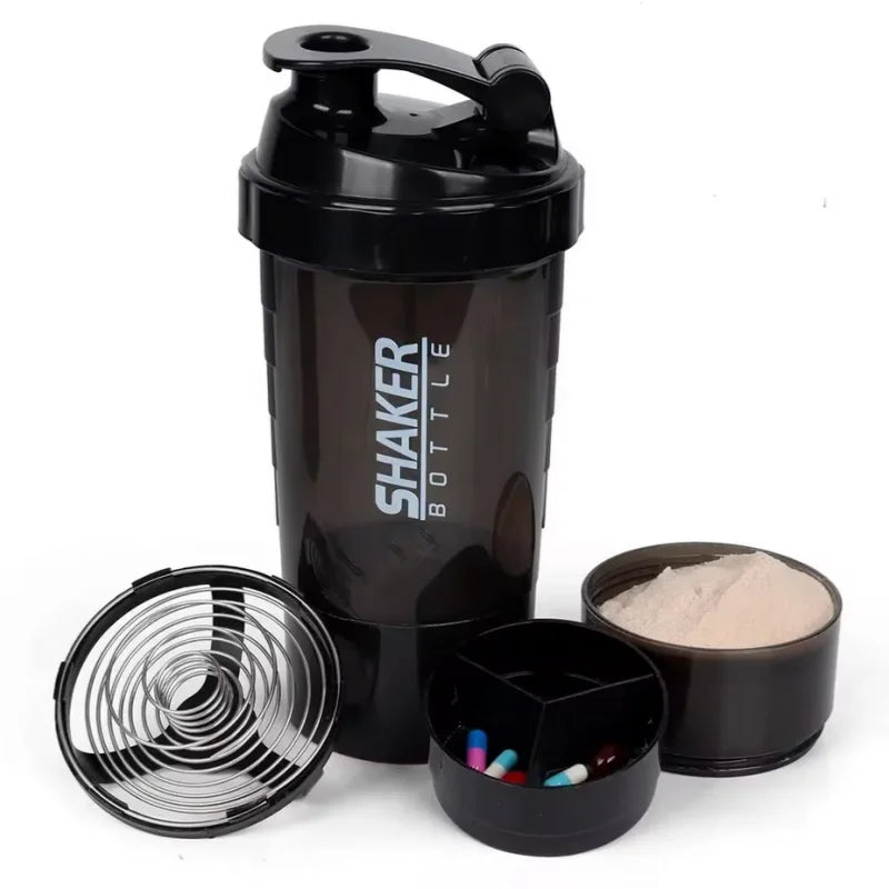 Shaker protéines 3 couches – sport