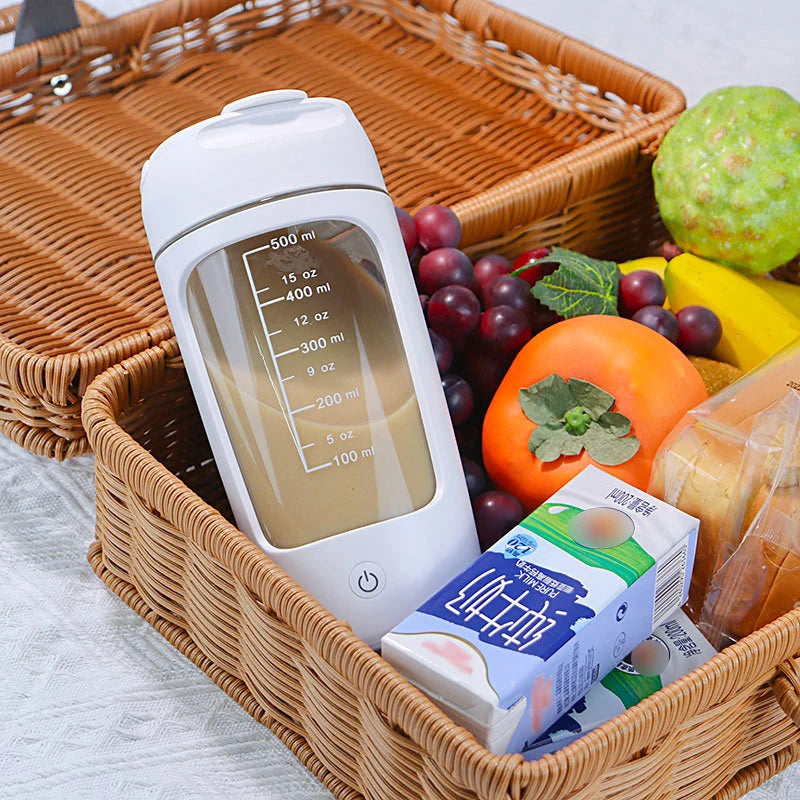 Mug électrique auto-mélangeur, rechargeable et portable