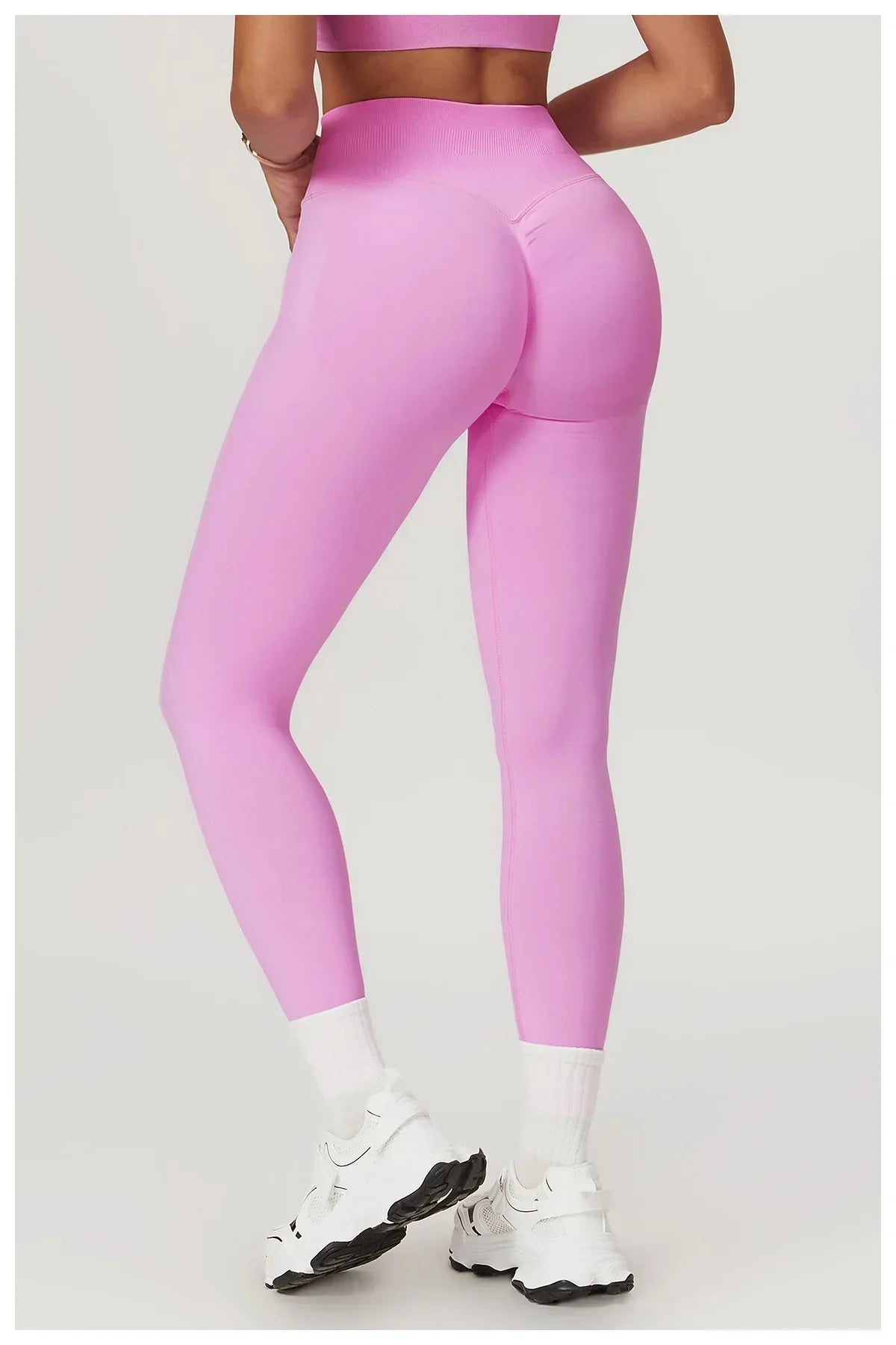 Legging yoga gainant pêche – femme