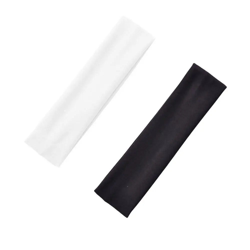 2 bandeaux de sport en coton – Anti-transpiration