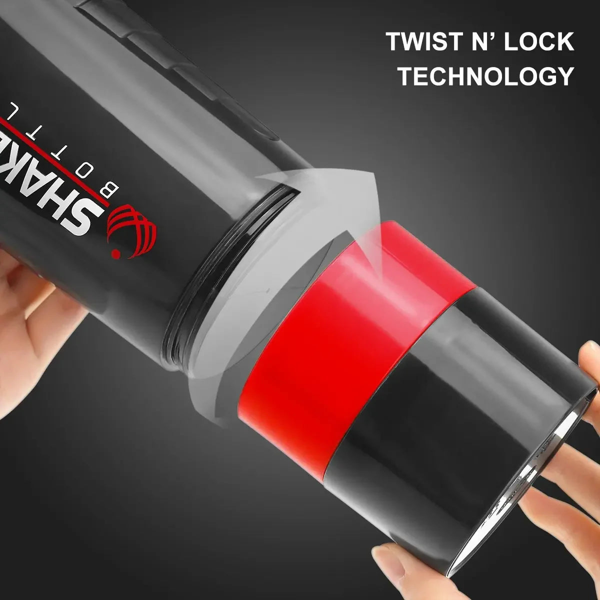 Ensemble shaker protéines 3 compartiments