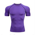 T-shirt de compression manches courtes homme