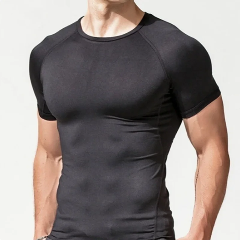 T-shirt de compression manches courtes homme